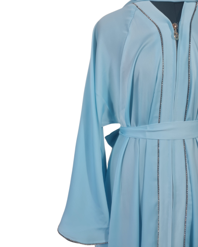 TikTok Abaya with Zipper