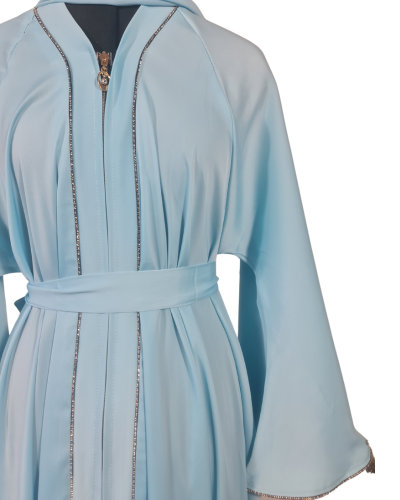 TikTok Abaya with Zipper