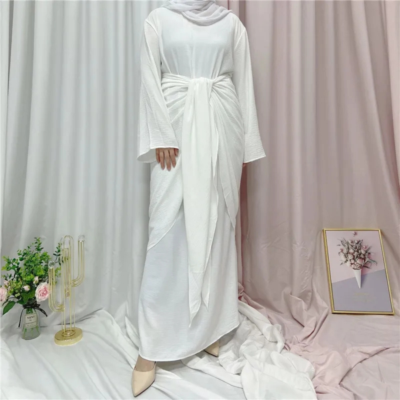 Wrap Skirt Abaya