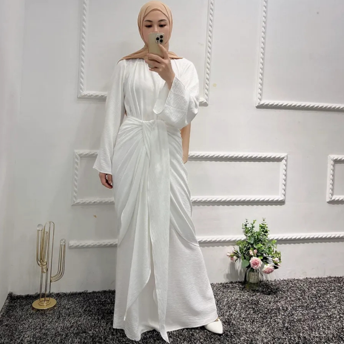 Wrap Skirt Abaya