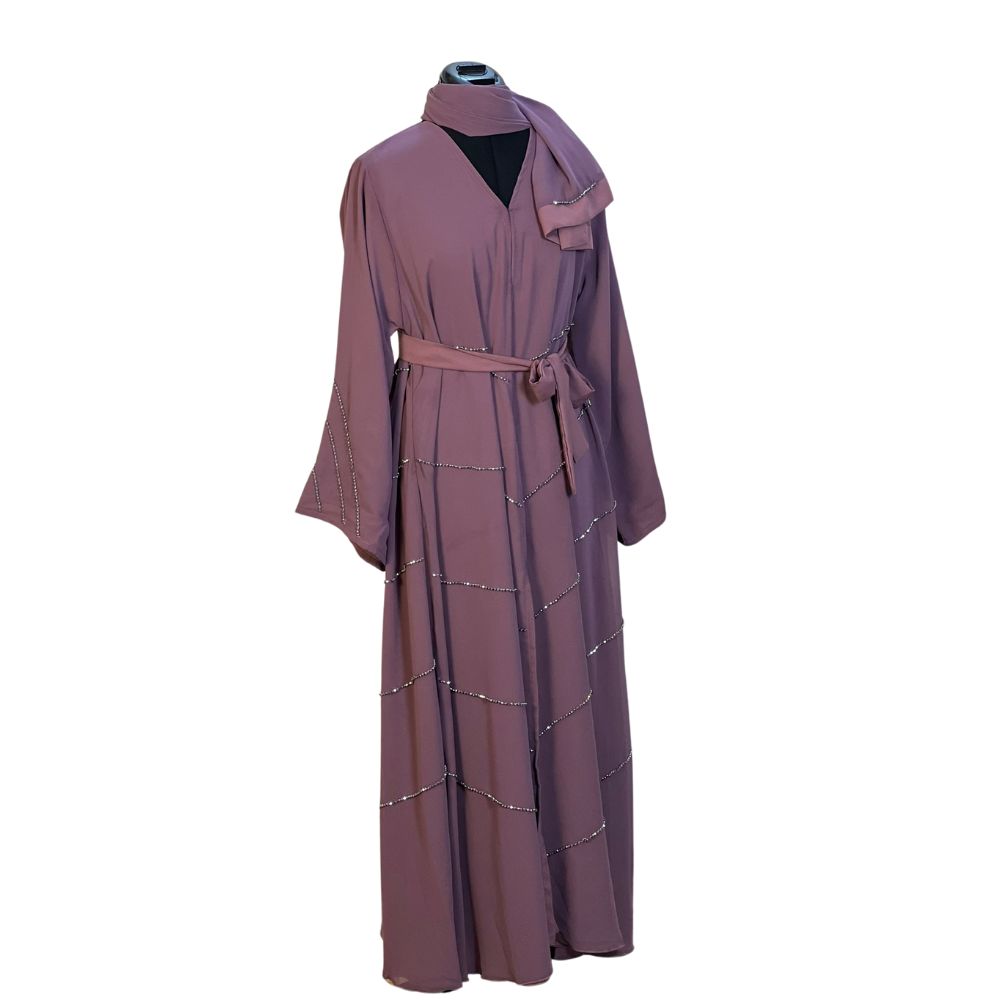 Handmade Pearl Abaya
