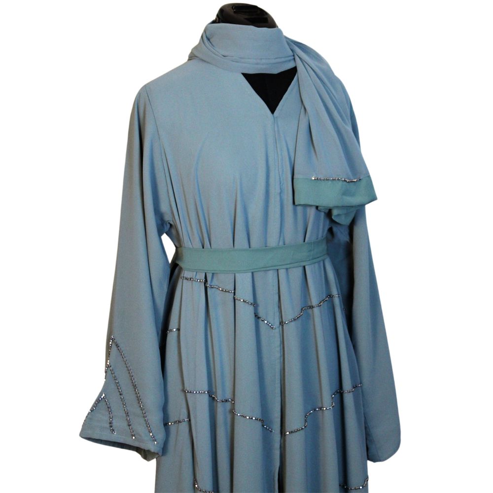 Handmade Pearl Abaya