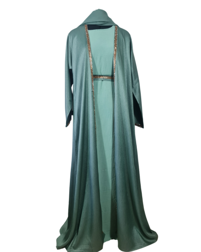 Three piece Sarin Abaya Set