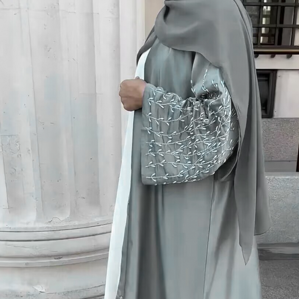 Handmade Beads Women Muslim Dress – Nala Kamana Handmade Beads Women Muslim Dress – Nala Kamana