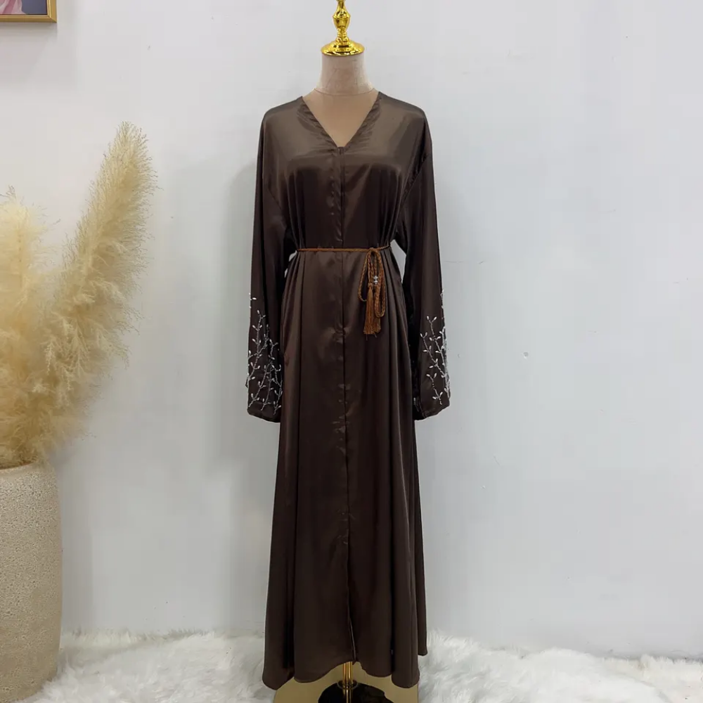 Handmade Beads Women Muslim Dress Nala Kamana Handmade Beads Women Muslim Dress Nala Kamana